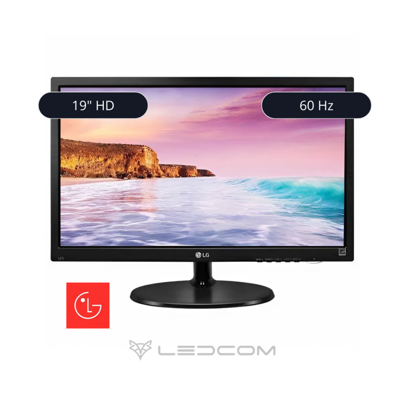 MONITOR LG 19“ 19M38H-B 1366x768 VGA/HDMI MONITOR LG 19“ 19M38H-B 1366x768 VGA/HDMI