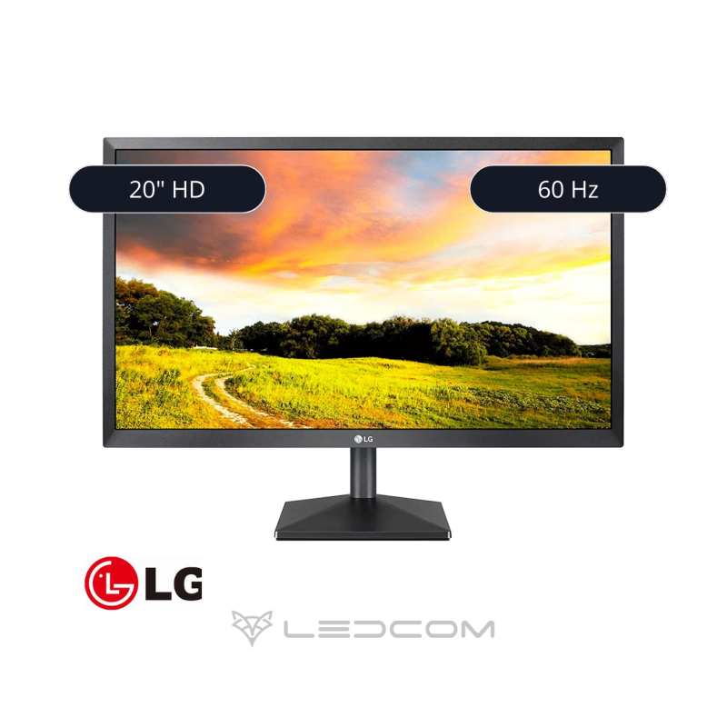 MONITOR LG 20" 20MK400H-B.AWP 1366X768 HDMI/VGA MONITOR LG 20" 20MK400H-B.AWP 1366X768 HDMI/VGA