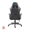 SILLA GAMER MARVO CH-35 NEGRO CON ROJO RGB
