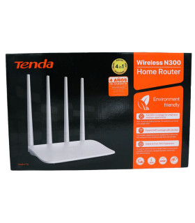 ROUTER TENDA F6 N300 WIFI 4 - 4 ANTENAS