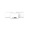 SISTEMA MESH MERCUSYS H70X AX1800 3PACK GIGABIT