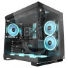 CASE CPS C3 T500 ARGB BX - MATX 6 FANS